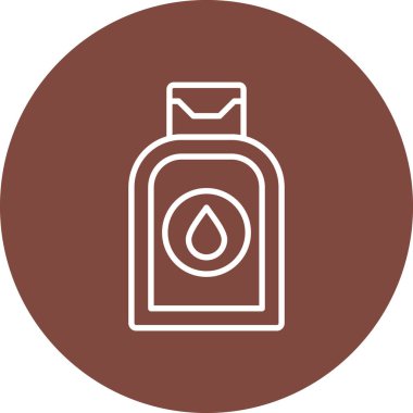 Modern simge bırakma vektör illüstrasyonu