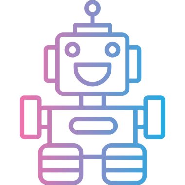 Yapay zeka robot simgesi