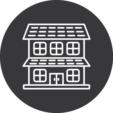 Modern b 'nin vektör illüstrasyonu ev eksikliği