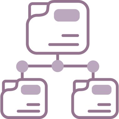 Ağ modern simgesinin vektör illüstrasyonu