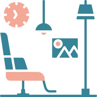 Ofis Sandalyesi. Web simgesi