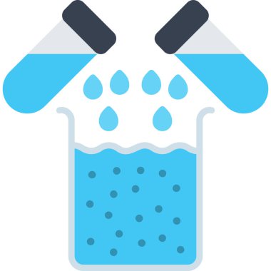 Su damlası. Web simgesi basit tasarım