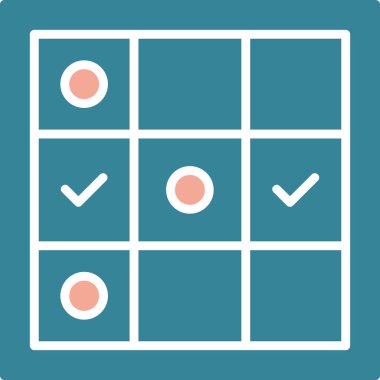 kontrol listesi simgesi, modern tasarım