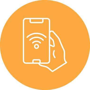 vektör telefon simgesi çizimi