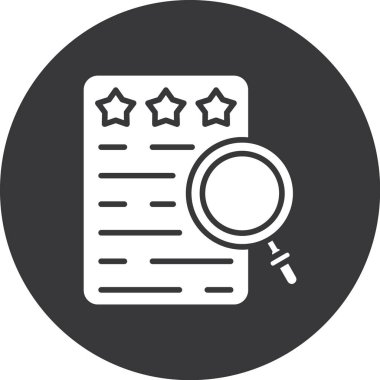 derecelendirmenin vektör simgesi