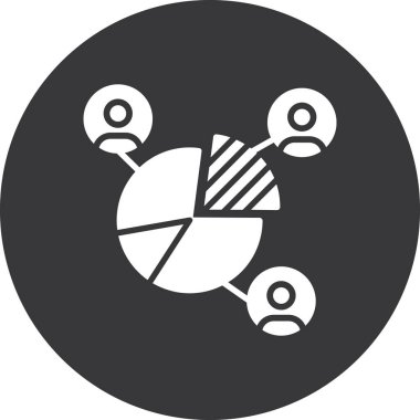 seo modern simgesinin vektör illüstrasyonu