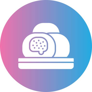 Gıda simgesinin vektör illüstrasyonu