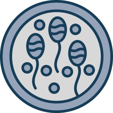 DNA simgesi vektör illüstrasyonu