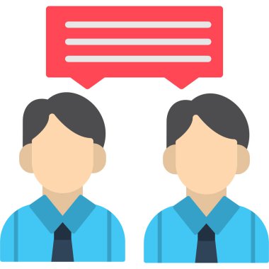 iş insanları vektör simgesi