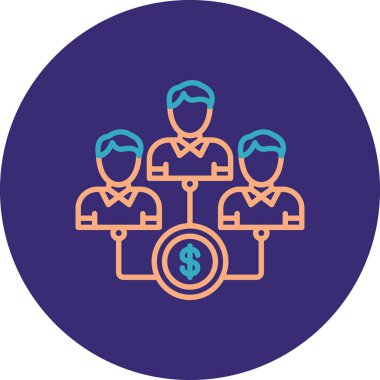 iş simgesi izole edilmiş vektör illüstrasyonu