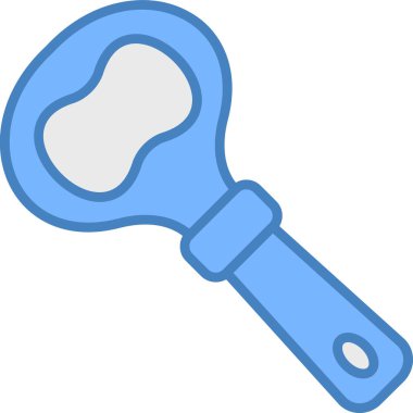 Anahtar simgesi vektör illüstrasyonu