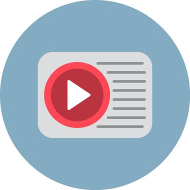 vektör çemberi renk simgesini çal