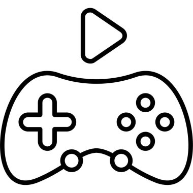 Kontrolör. Web simgesi basit illüstrasyon