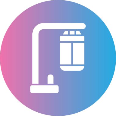 Modern b 'nin vektör illüstrasyonu eksik simgesi