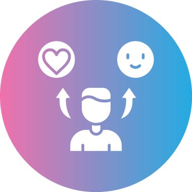 Aşk simgesinin vektör illüstrasyonu