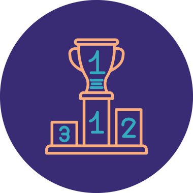 Bardak. Web simgesi basit illüstrasyon