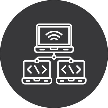 seo modern simgesinin vektör illüstrasyonu