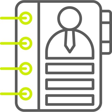 İş ve finans simgesinin vektör illüstrasyonu