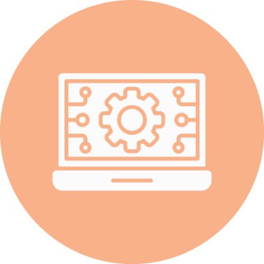 Web simgesi vektör illüstrasyonu