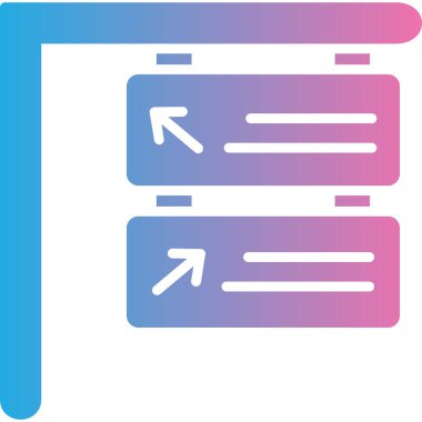 seo modern simgesinin vektör illüstrasyonu