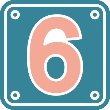 Modern simgenin vektör illüstrasyonu