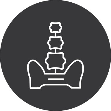 Modern simgenin vektör illüstrasyonu