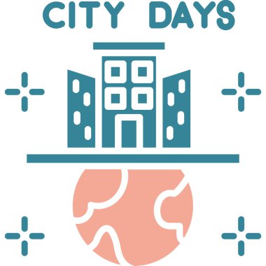 Şehir merkezi. Şehir manzarası, şehir manzarası, düz tasarım