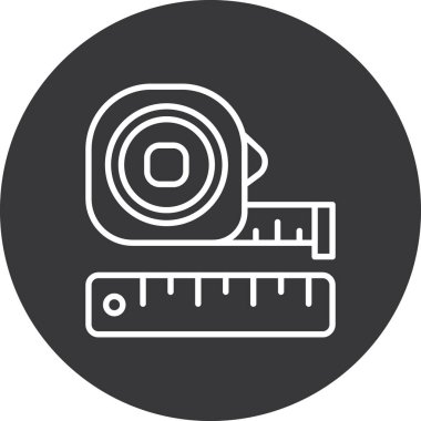 Tek bir elektrik simgesinin vektör illüstrasyonu