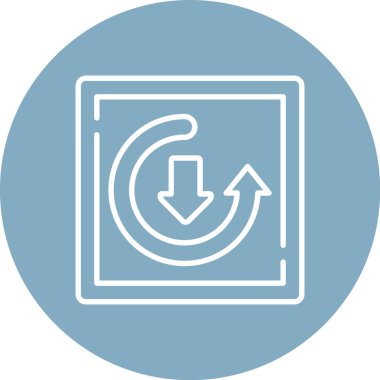 ok simgesinin vektör illüstrasyonu