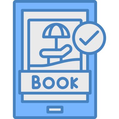 Kitap simgesi, modern vektör illüstrasyon tasarımı