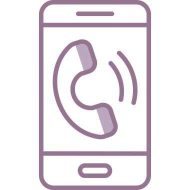 Çağrı merkezi ikon vektör illüstrasyonu