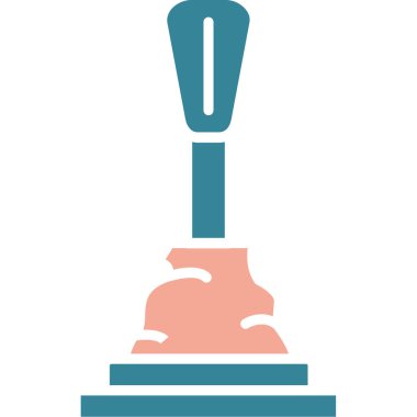 Çizgi film simgesinin vektör çizimi