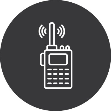 kablosuz kablosuz simge. iletişim vektörü illüstrasyonu.