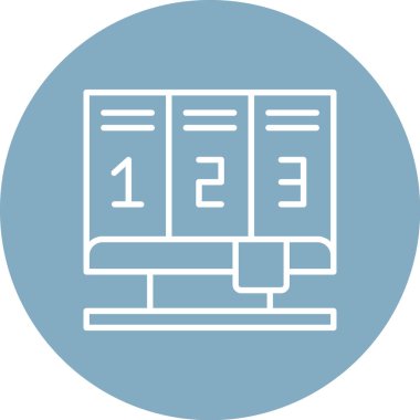 Takvim. Web simgesi basit illüstrasyon