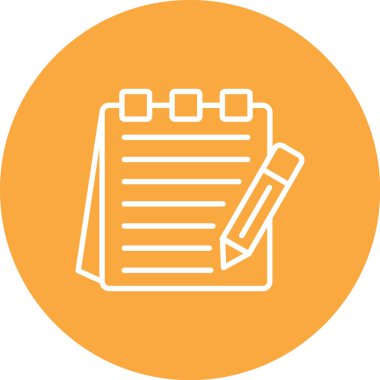 Modern simgenin vektör illüstrasyonu