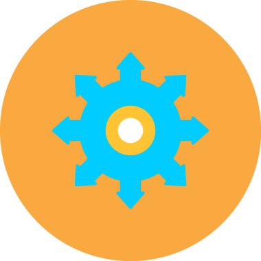 Teçhizat Web simgesi basit illüstrasyon