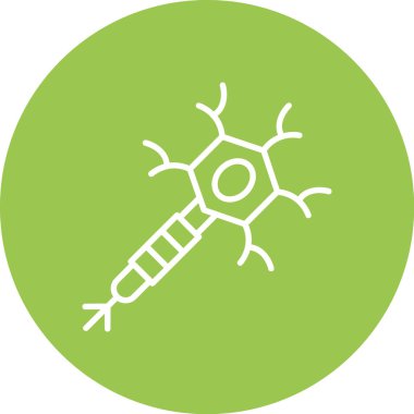 Moda tarzı izole edilmiş arka planda bakteri simgesi