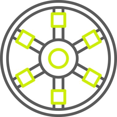 Hayran. Web simgesi basit illüstrasyon