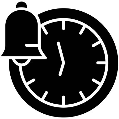 Saatin vektör illüstrasyonu