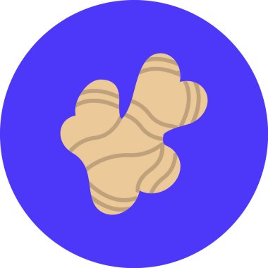 Ay çöreği. Web simgesi basit illüstrasyon