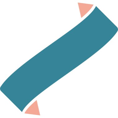 Tek bir çizgi film simgesinin vektör illüstrasyonu