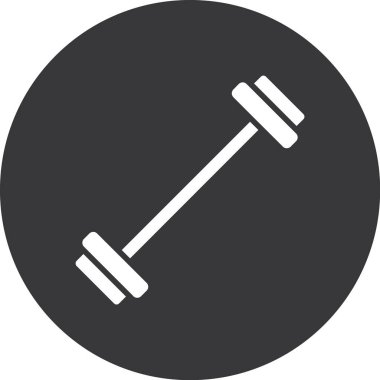 ağırlık kaldırma simge vektör illüstrasyon izole