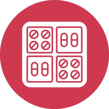 hap ikonu vektör illüstrasyonu