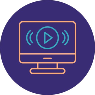 seo modern simgesinin vektör illüstrasyonu
