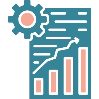 seo modern simgesinin vektör illüstrasyonu