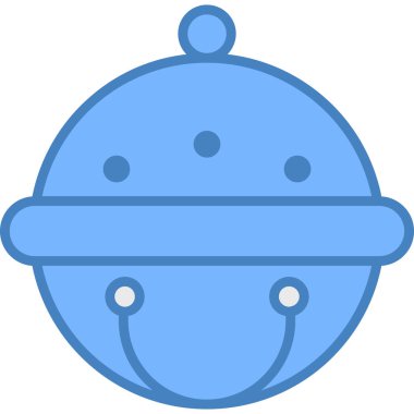 Noel süsleme topu simgesi - taslak biçimi