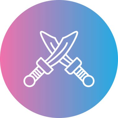 Modern simgenin vektör illüstrasyonu