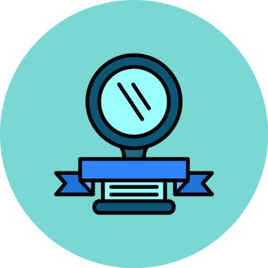 Modern bir simgenin vektör illüstrasyonu