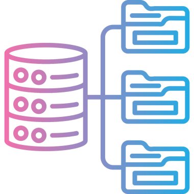 Veritabanı Sunucusu. Web simgesi