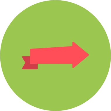 ok simgesi, illüstrasyon tasarımı